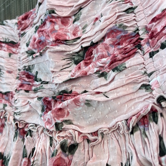 🎯NWOT Auguste The Label Roselle Dylan Mini Skirt Blush Size 6 - Picture 6 of 11